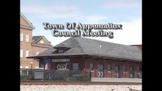 Appomattox Town Council Meeting August 12 2024 [upl. by Kondon]