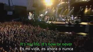 BON JOVI  Its my life Lyrics  Letra  Subtitulado [upl. by Ainez981]