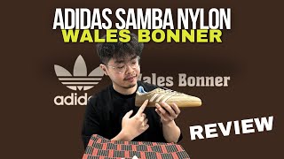 ADIDAS SAMBA WALES BONNER REVIEW [upl. by Nhaj]