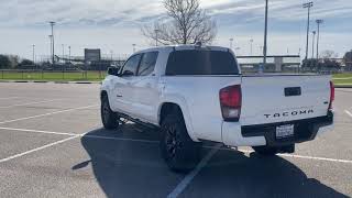 2021 Tacoma White SR5 Tires 26575 R16 [upl. by Tillman]