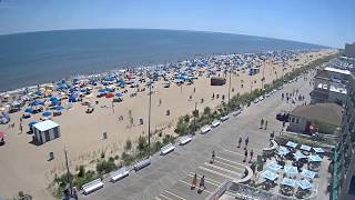 Rehoboth Beach Boardwalk Webcam Highlights [upl. by Natsirhc]