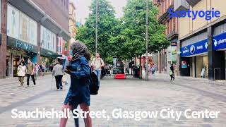 Sauchiehall Street Glasgow City Center [upl. by Ursel]