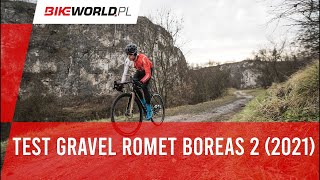 Test Romet Boreas 2 2021  gravel w racjonalnej cenie ENG CC [upl. by Alan]