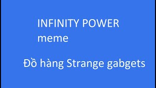 infinity power meme  Đồ hàng clawhory Remake [upl. by Roseanne]