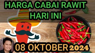 update harga cabai rawit hari ini 8 Oktober 2024 di pasar induk pare kediri jawa timur [upl. by Andi]