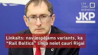 Bijušais satiksmes ministrs nav iespējams tāds variants ka “Rail Baltica” līnija neiet cauri Rīgai [upl. by Bertine482]