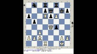 Turov Maxim vs Berend Fred  Budapest FS11 GM Chess 1996 Hungary [upl. by Drucie]