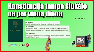 Kai pagrindinis šalies įstatymas tampa šiukšle situacija taisytina [upl. by Frederica]