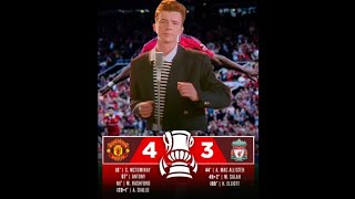 Manchester United 43 Liverpool 442oons Parody [upl. by Eedak]