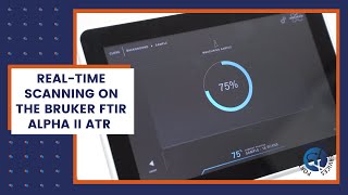 RealTime Scanning on the Bruker FTIR ALPHA II ATR [upl. by Vilberg]