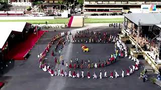 Fête nationale  suivez la cérémonie officielle de lever du drapeau au ChampdeMars [upl. by Neelyad]