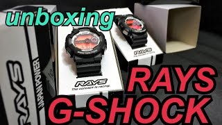 GShock GD100 RAYS 2016 JAPAN POWER unboxingreview [upl. by Gail559]