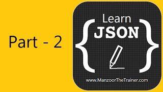 Learn JSON JSON Data Incoming  jsonparse 2 of 3 [upl. by Ocsicnarf]