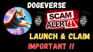 DOGEVERSE DOGE VERSE PRESALE WEBSITE COIN CRYPTO SCAM UPDATE NEWS LEGIT LAUNCH CLAIM LISTING [upl. by Anire]