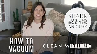 HOW TO CLEAN AND USE YOUR VACUUM  SHARK VACUUMS [upl. by Tedmann]