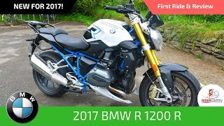 2017 BMW R1200R  First Ride and Review [upl. by Ettenel]