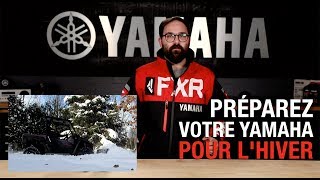 Préparez votre Yamaha pour l’hiver  Pièces et accessoires Yamaha [upl. by Loutitia]