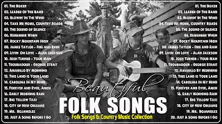 The Best Of Folk Songs amp Country Songs Collection  Beautiful Folk Songs [upl. by Gittel]