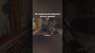 Who thought this perk was ever a good idea callofduty blackops6 bo6 [upl. by Adner]