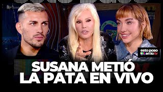 LAS PERLITAS de Susana Giménez con Paredes De Paul y María Becerra FILTRÓ UN EMBARAZO en vivo [upl. by Katie417]