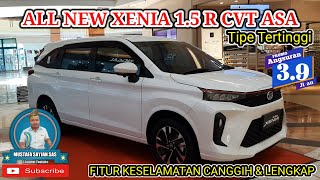 Daihatsu Xenia 15 R CVT ASA 2024  Varian Bisa Belok Sendiri  Warna Putih [upl. by Ellebyam]