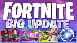 NEW Fortnite BIG Update v3310 amp What to Expect Mythics Skins Returning Collabs Winterfest [upl. by Kemp]