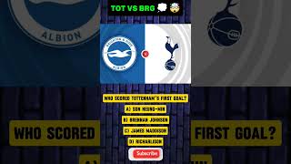 Brighton Vs Tottenham highlights quiz [upl. by Loella]