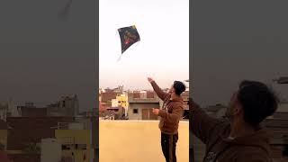 Guddi Sikhra Te Jatt Di  6 Tawa Macha Guddi  Prince Vlogs Kite kite kiteflying shorts [upl. by Ulric]