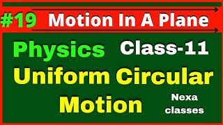 Uniform Circular Motion Motion In Plane  Class 11 Physics  NEET Physics Class11  Circular Motion [upl. by Unity]