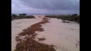 Mojacar floods  Rio Aguas [upl. by Fahey760]