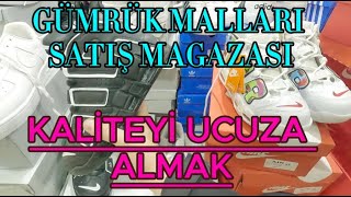 İZMİR  GÜMRÜK MALLARI SATIŞ MAGAZASI  BMW Columbia Nıke  AdidasNew Balance  Mıchael kors [upl. by Ralyt]