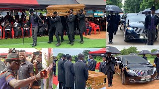 Amakye Dede Gift Highlife Legend KK Kabobo Money To BurialDancing Pall Bearers Display With Casket [upl. by Beaufert]