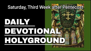 HolyGround Daily Devotional – Trusting in Gods Faithfulness [upl. by Anum74]