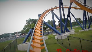 Dominator Front Seat HD POV roller coaster  Kings dominion [upl. by Panchito643]