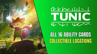 Tunic All 16 Ability Cards Locations [upl. by Terrene]