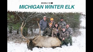 Big Boys TV Michigan Winter Elk Hunts [upl. by Namwen]