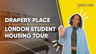 Student Housing in London  Exclusive look inside Drapery Place [upl. by Atiekan863]