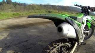 Kawasaki kxf 250 2011 sound [upl. by Enixam]