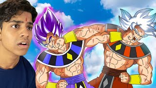 Ultra Instinct vs Ultra Ego The two Destroyers fightDragon Ball z budokai tenkaich [upl. by Akinimod266]