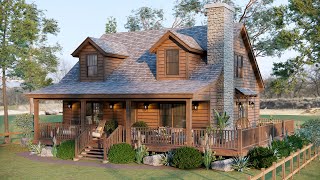 Rustic Retreats Discover Charming 3Bedroom Cabin Floor Plans for the Ultimate Cozy Getaway [upl. by Naejeillib117]