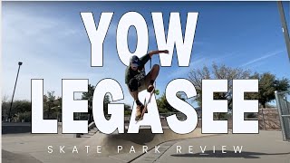 YOW Legasee Surf Cruiser Trucks Test Ride amp Review in the Skate Park [upl. by Van]