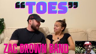 NYC Couple reacts to quotTOESquot by Zac Brown Band [upl. by Euqilegna]