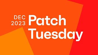 Ivanti Patch Tuesday December 2023 [upl. by Secunda]