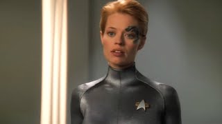 Seven of Nine best moments  Season 4  Star Trek Voyager [upl. by Kred]