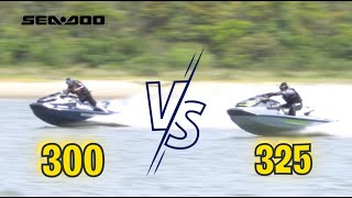 PEGA SEADOO  GTX 300 vs RXTX 325 [upl. by Aropizt]