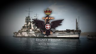 Kingdom of Italy 1861–1946 March of the Regia Marina quotLa Ritirataquot [upl. by Whitson]