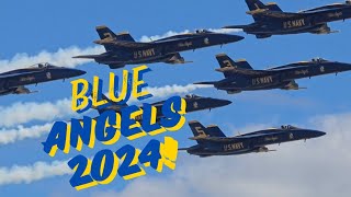 Watch How Blue Angels Show Up at Airshow jet viral 4k upclose traversecity michigan [upl. by Daeriam3]