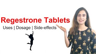 Regestrone tablet uses dosage and side effects  A Norethisterone tablet 5 mg to delay periods [upl. by Enoed]