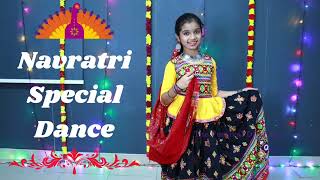 Dholida Garba Dance  Navratri Special  Easy Dance steps  Anvi Shetty [upl. by Diaz]