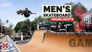 Mens Skateboard Highlights  X Games 2022 [upl. by Lyndy]